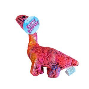 Fuzzy Friends Pink Color Change Dinosaur Plush Stuffed Animal 12inches